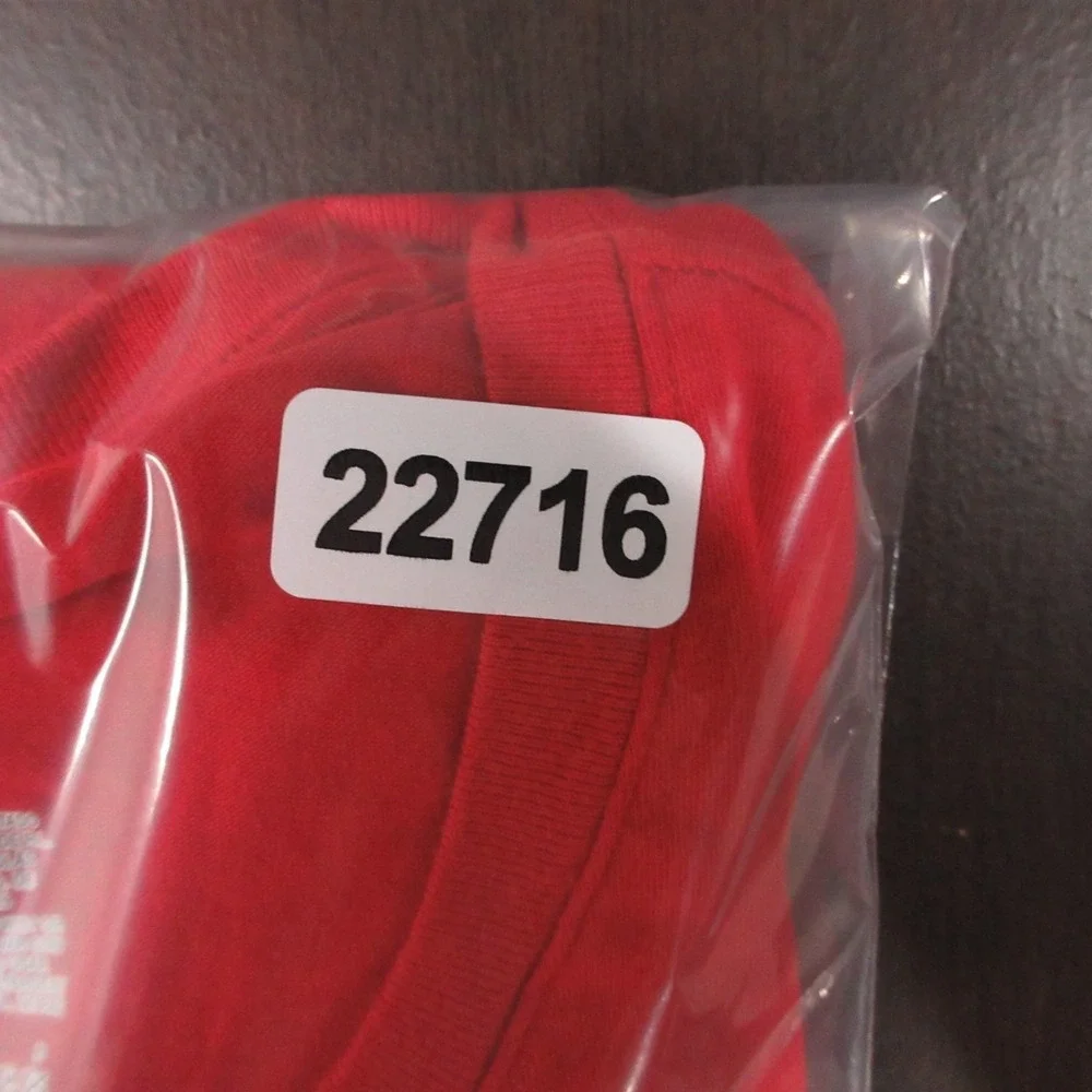 Polo Ralph Lauren Shirt‎ Mens Large Red Long Sleeve Script Logo Performance Flex